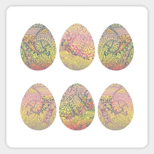 Decorative Easter Eggs Magnet